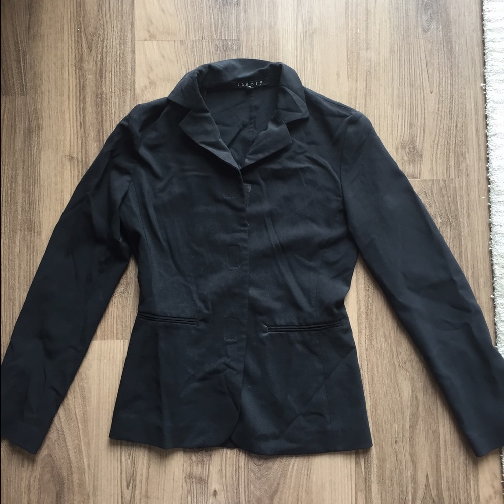 Tailored Stretchy Theory Jacket
